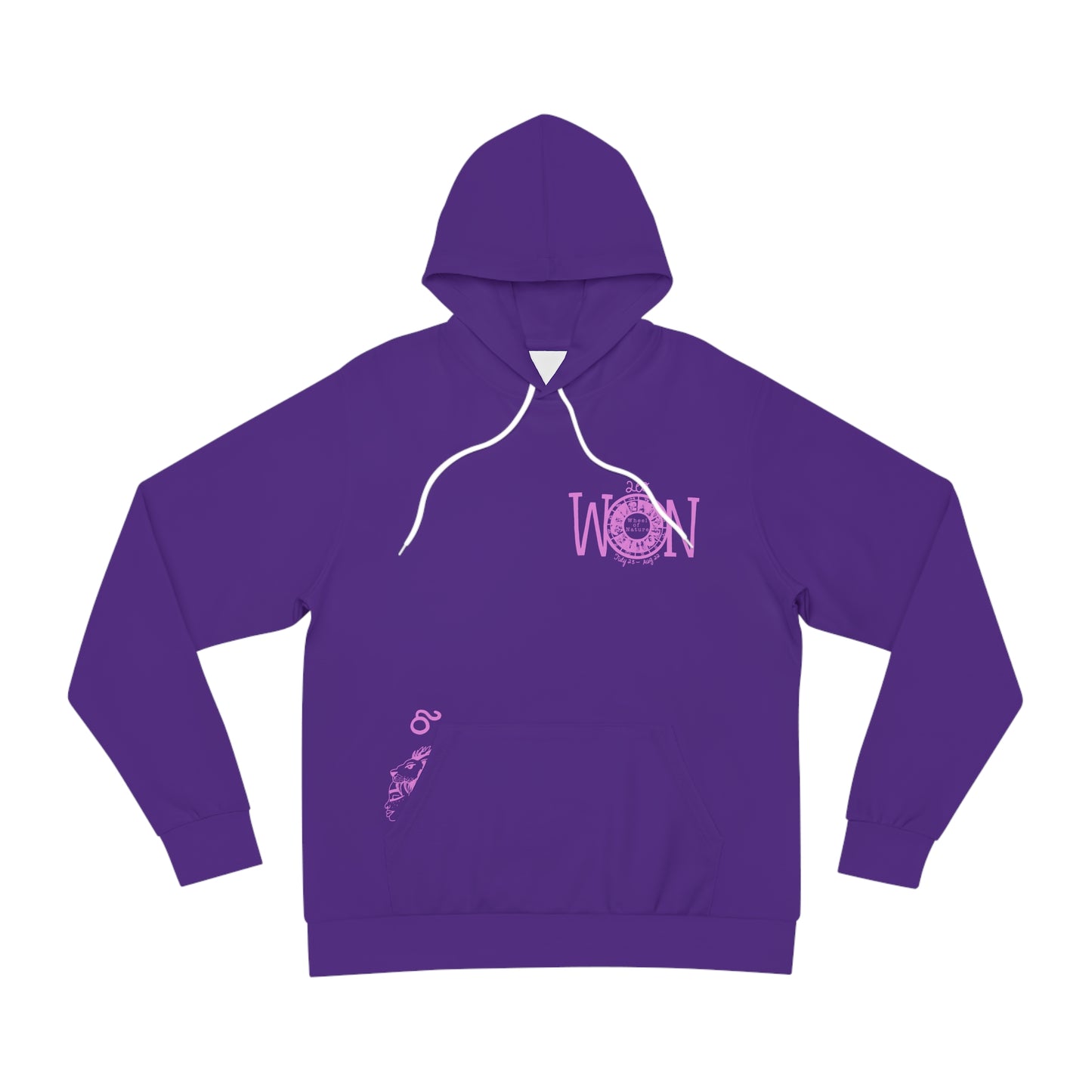 Purple LEO WON HOODIE