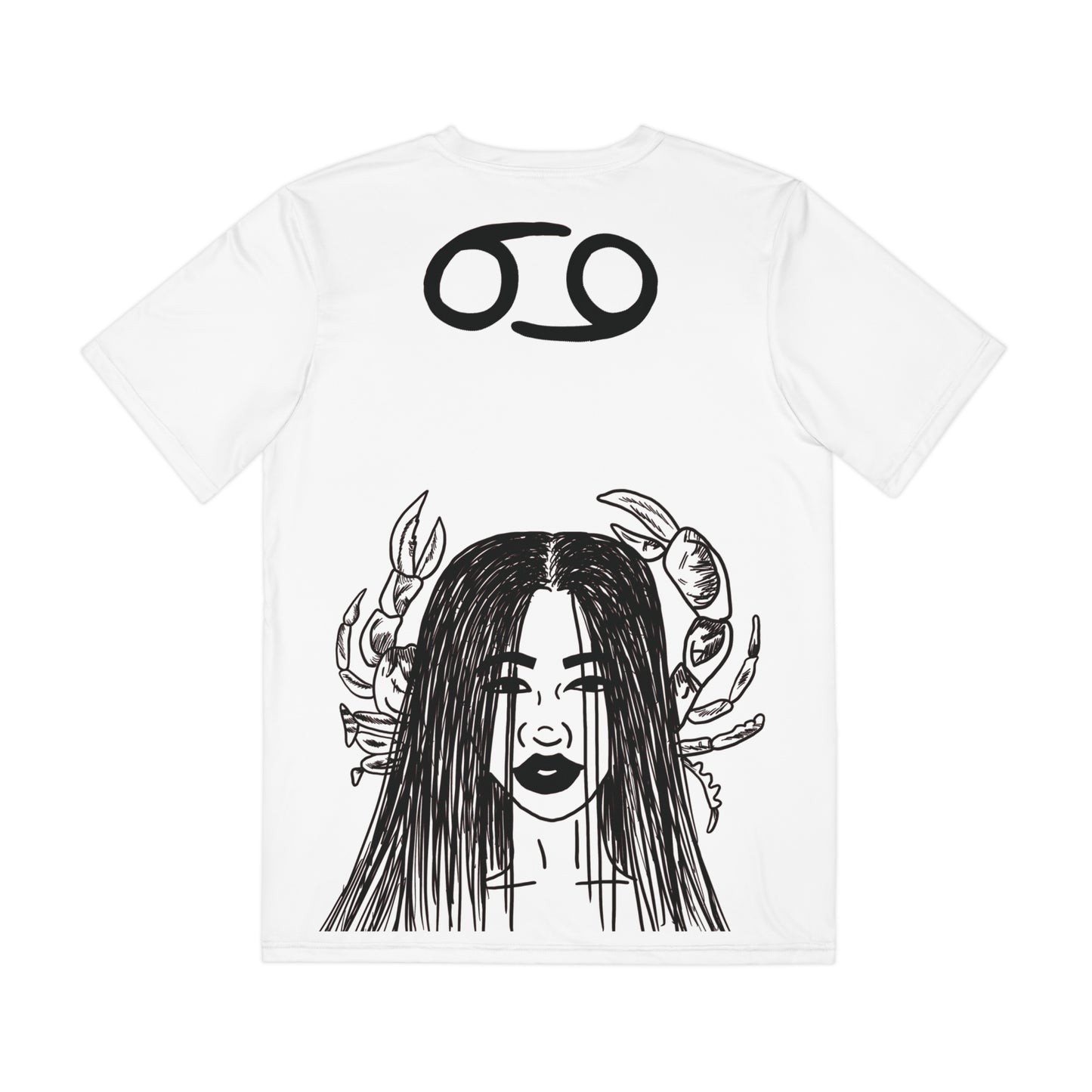 White CANCER T-SHIRT