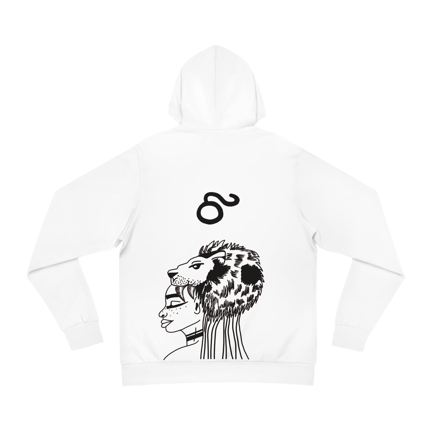 White LEO WON HOODIE