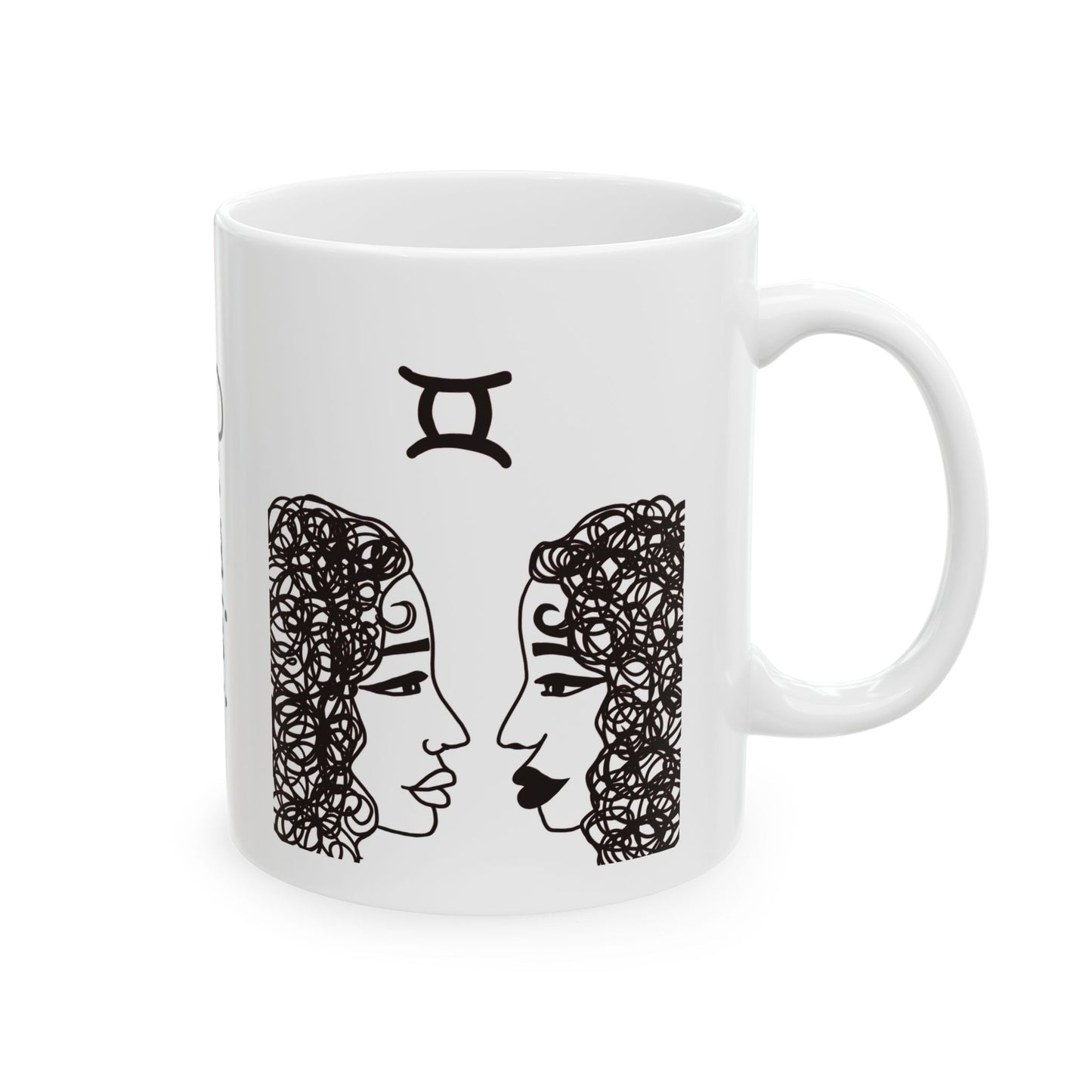White Gemini WON Mug