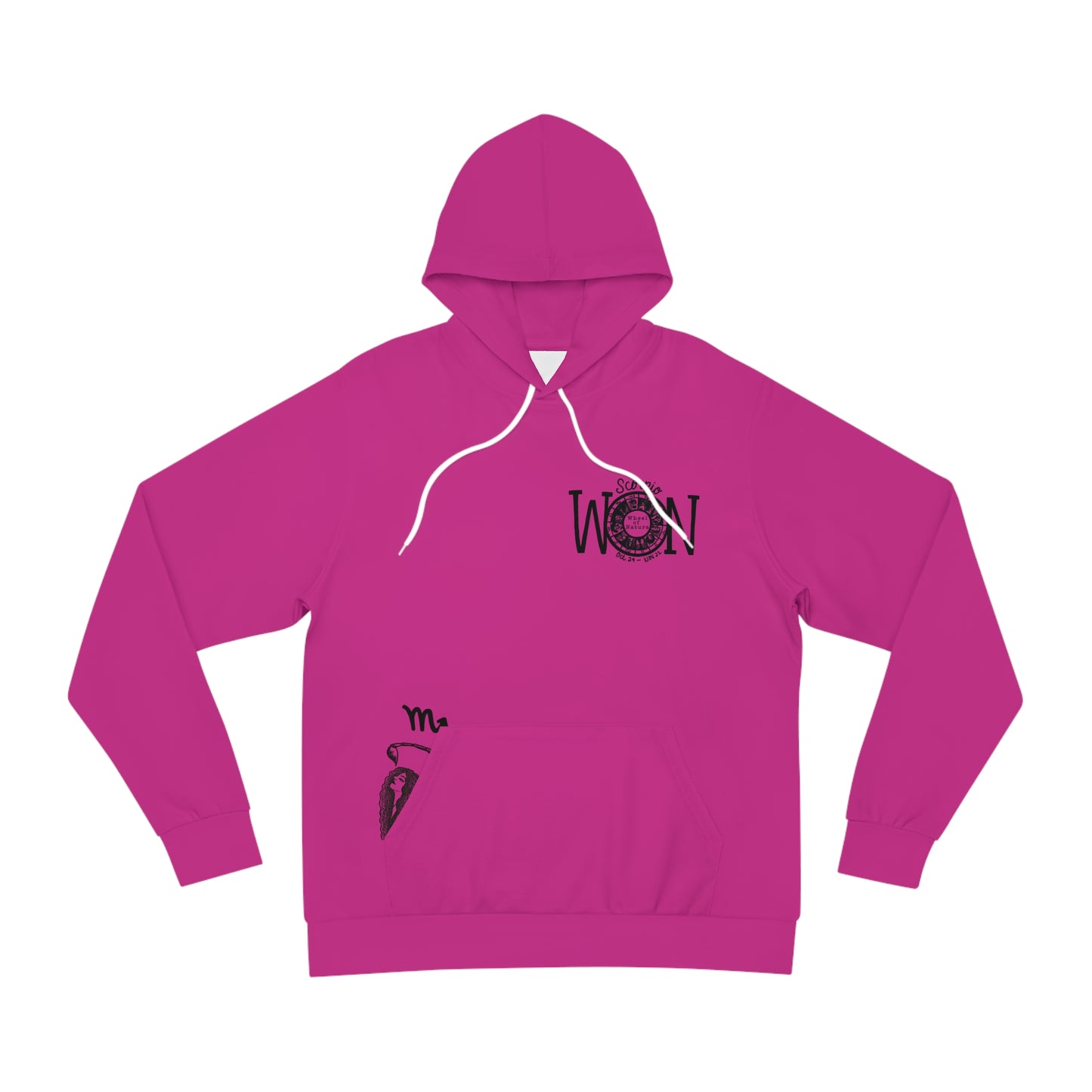 Pink SCORPIO WON HOODIE