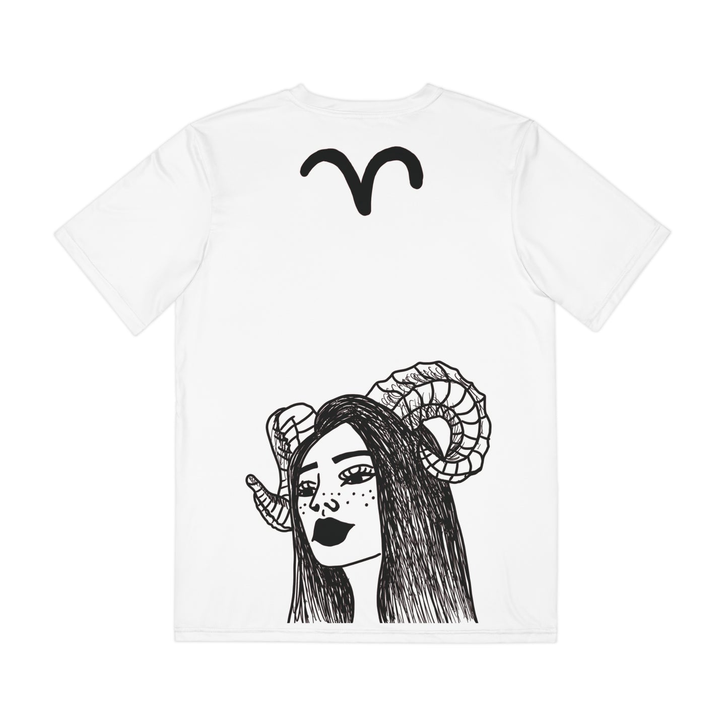 White ARIES T-SHIRT