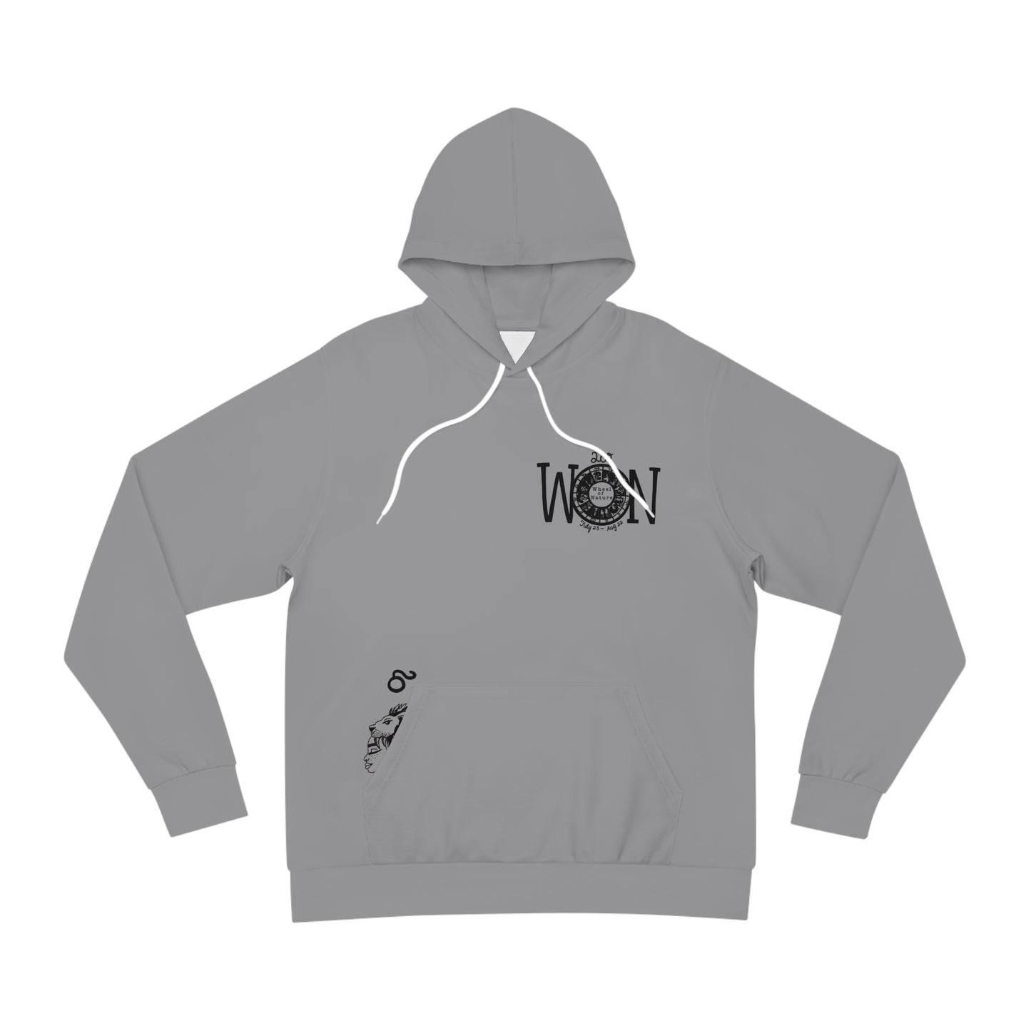 Grey LEO WON HOODIE