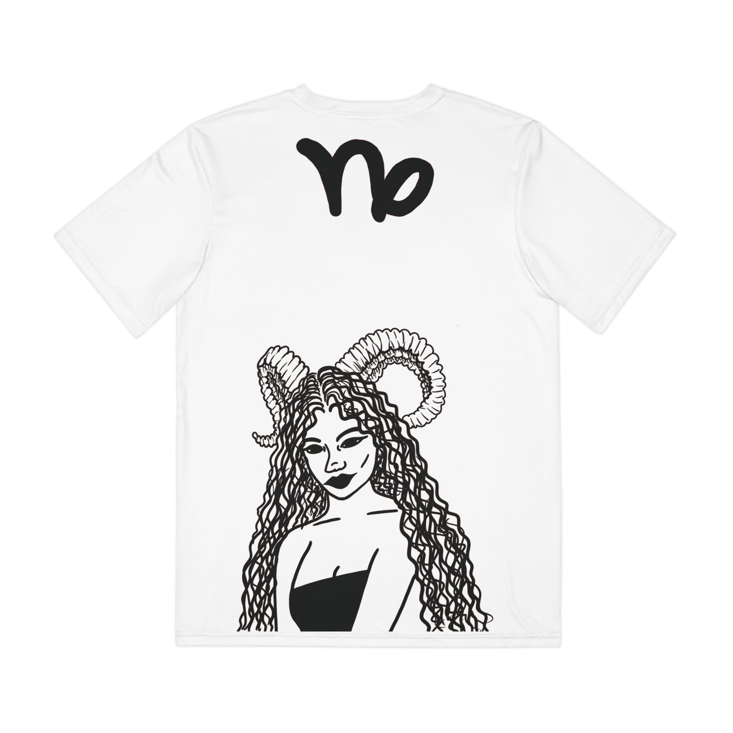 White CAPRICORN T-SHIRT