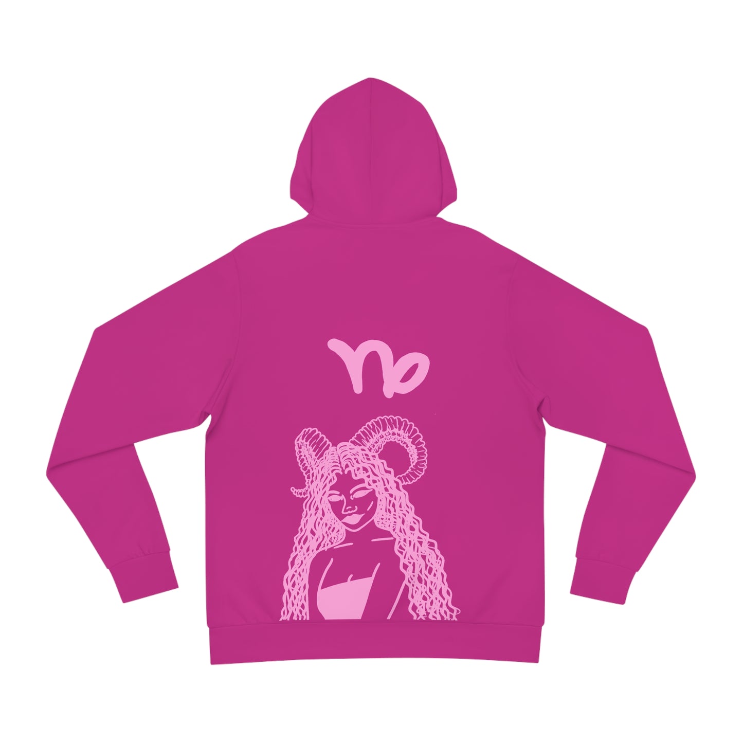 Pink CAPRICORN WON HOODIE