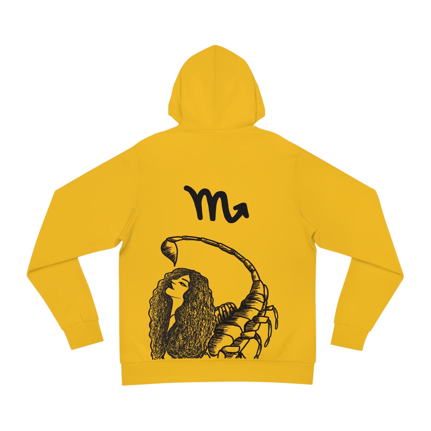 Yellow SCORPIO WON HOODIE