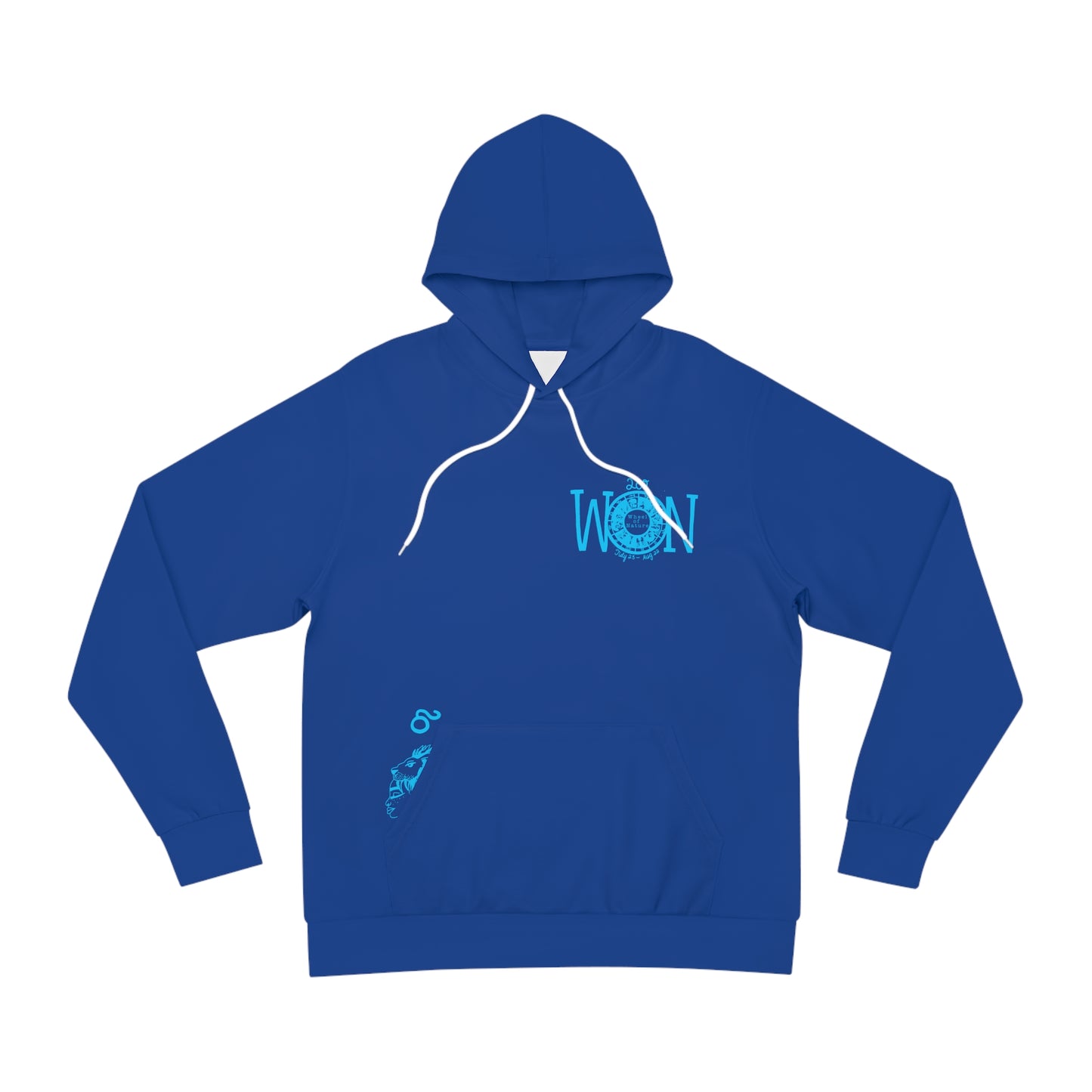 Blue LEO WON HOODIE