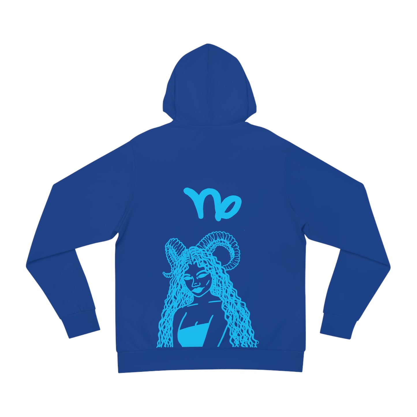 Blue CAPRICORN WON HOODIE