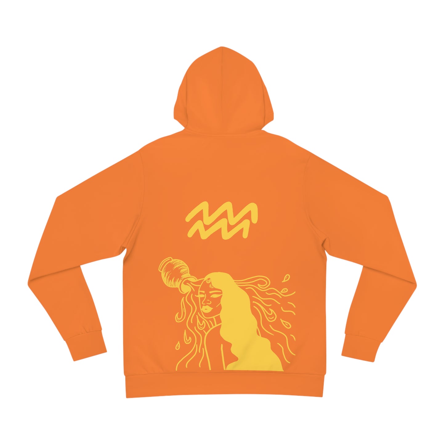 Orange AQUARIUS WON HOODIE