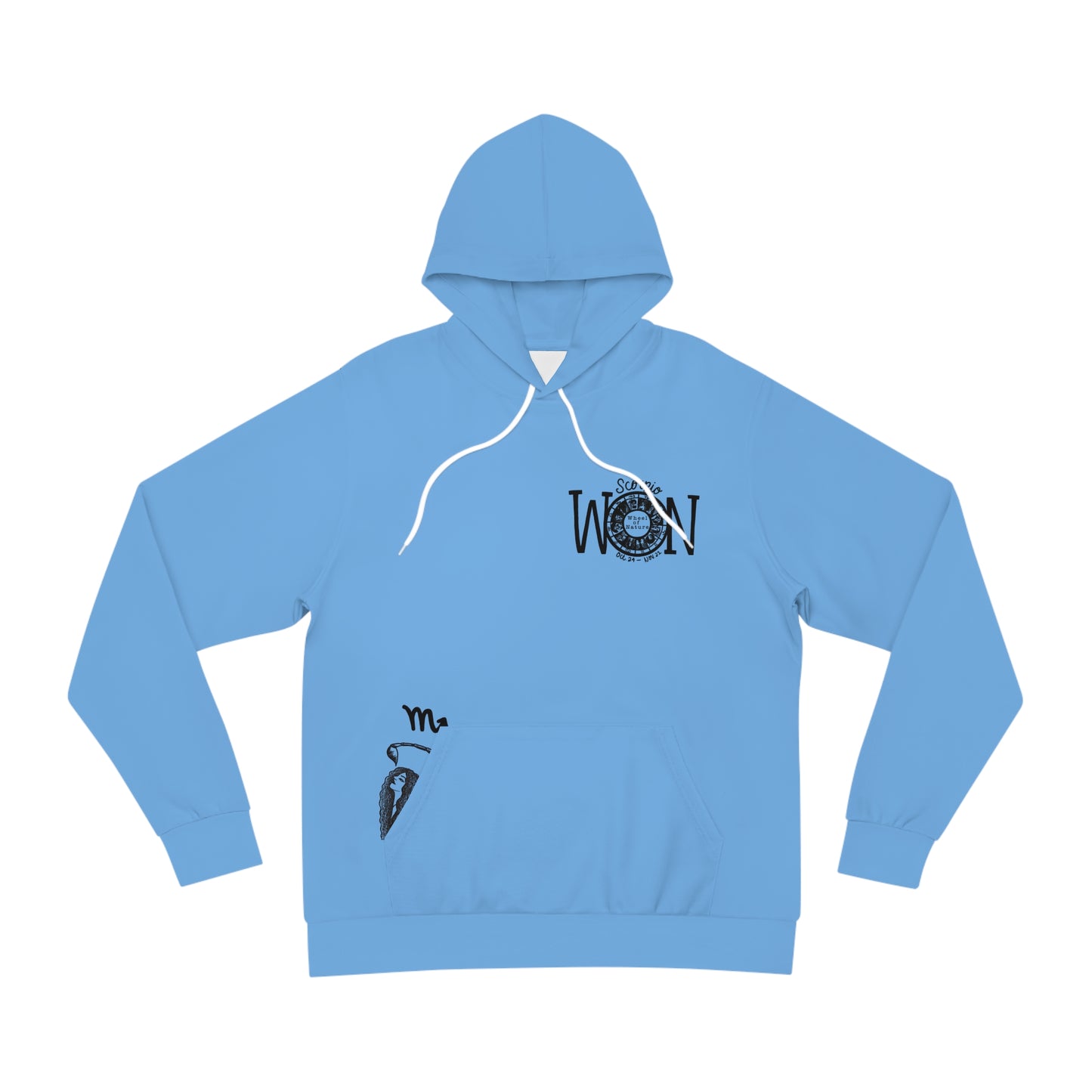 Sky Blue SCORPIO WON HOODIE