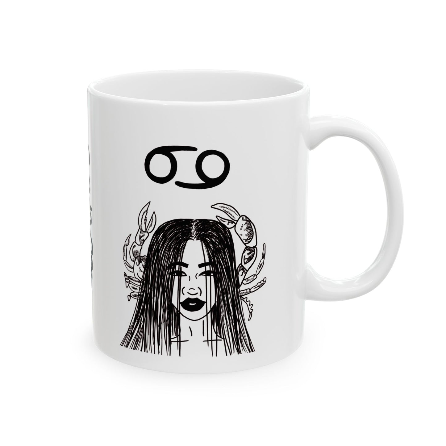 White Cancer WON Mug