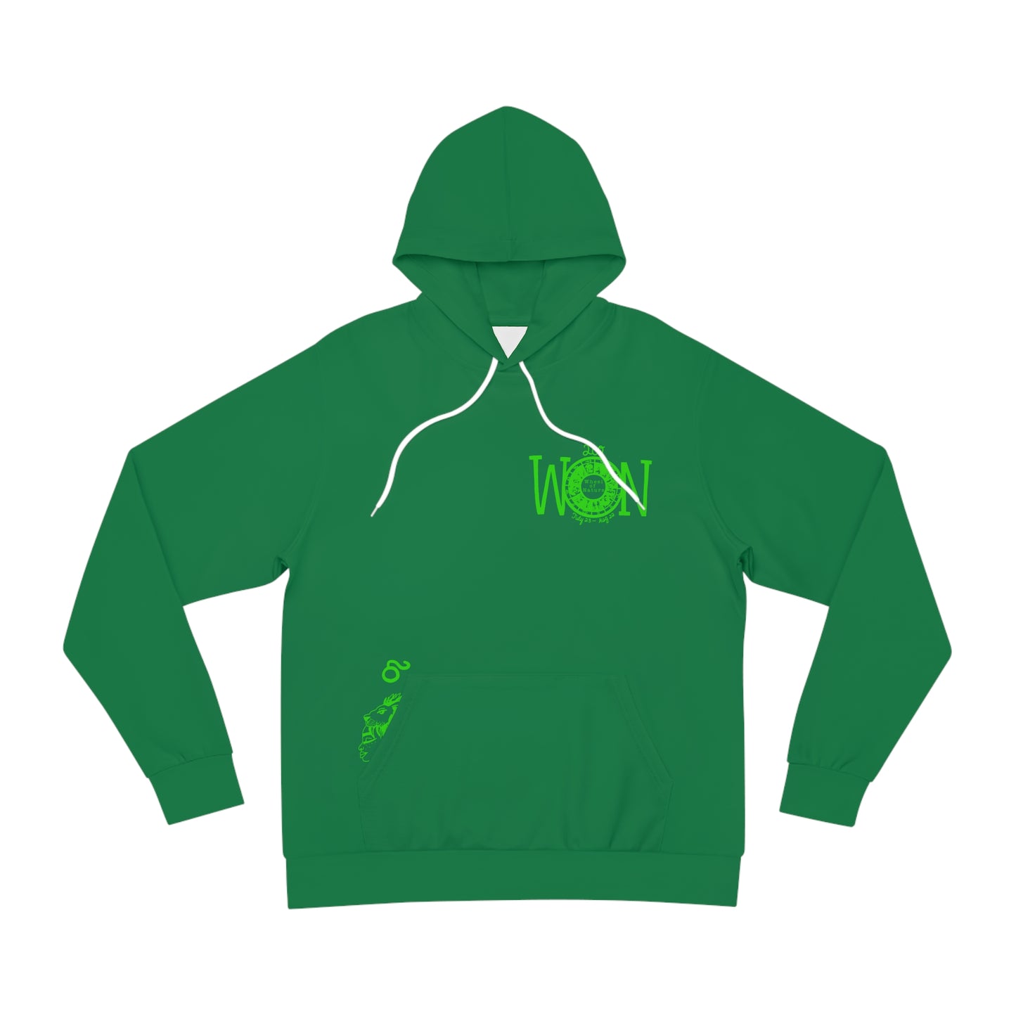 Green LEO WON HOODIE