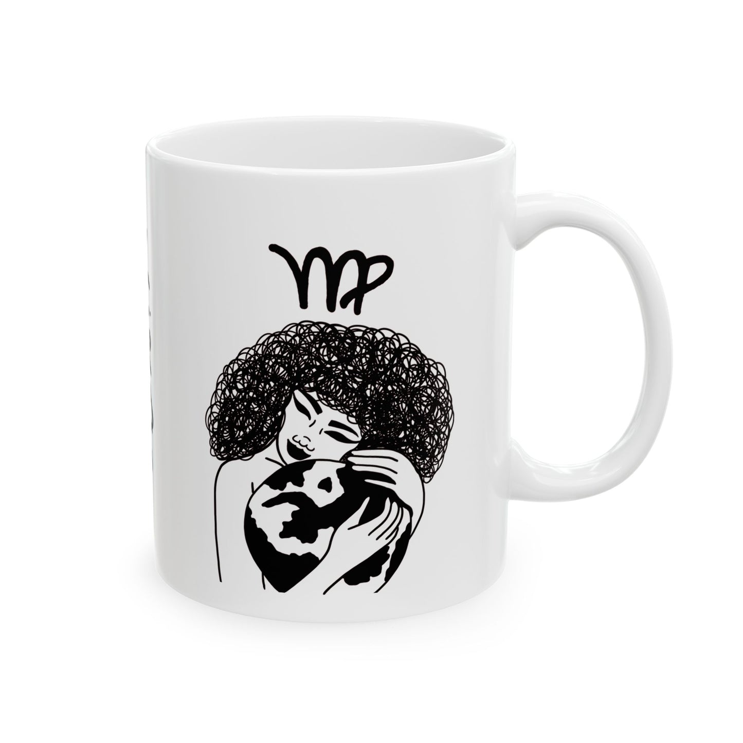 White Virgo WON Mug