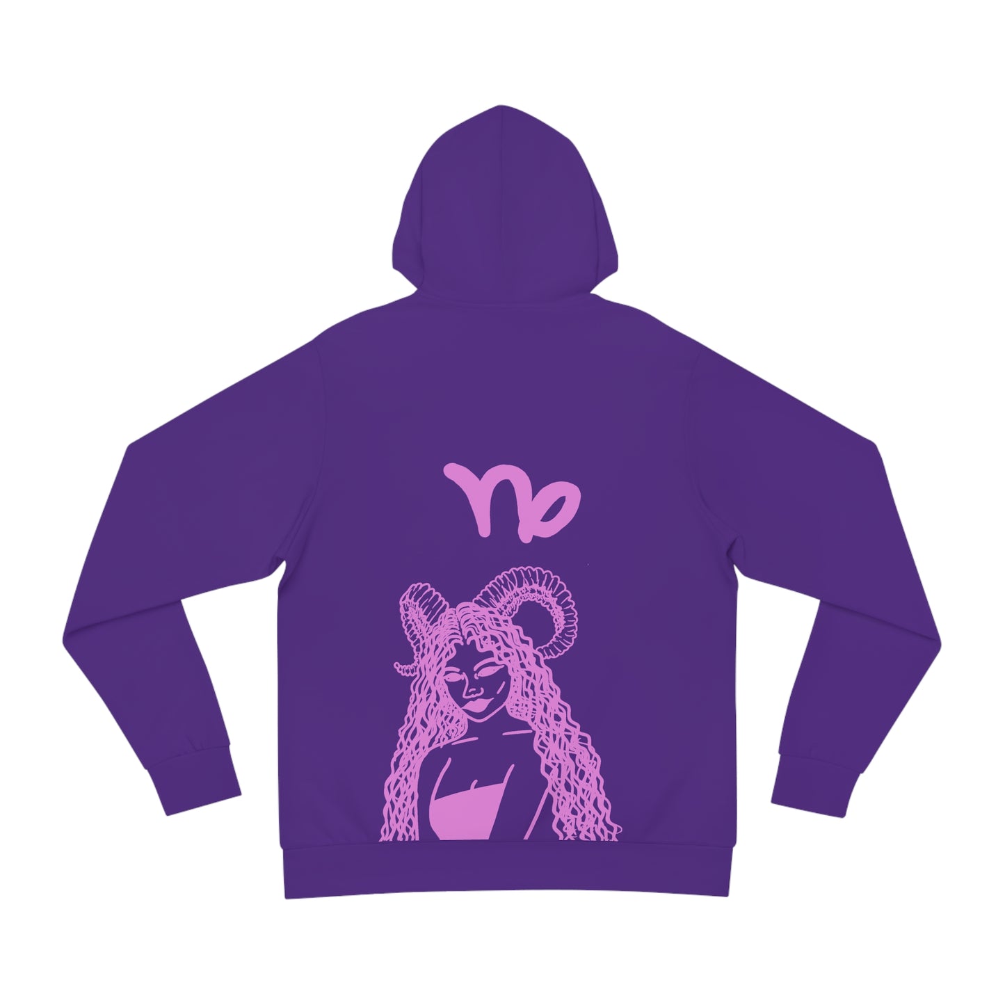 Purple CAPRICORN WON HOODIE