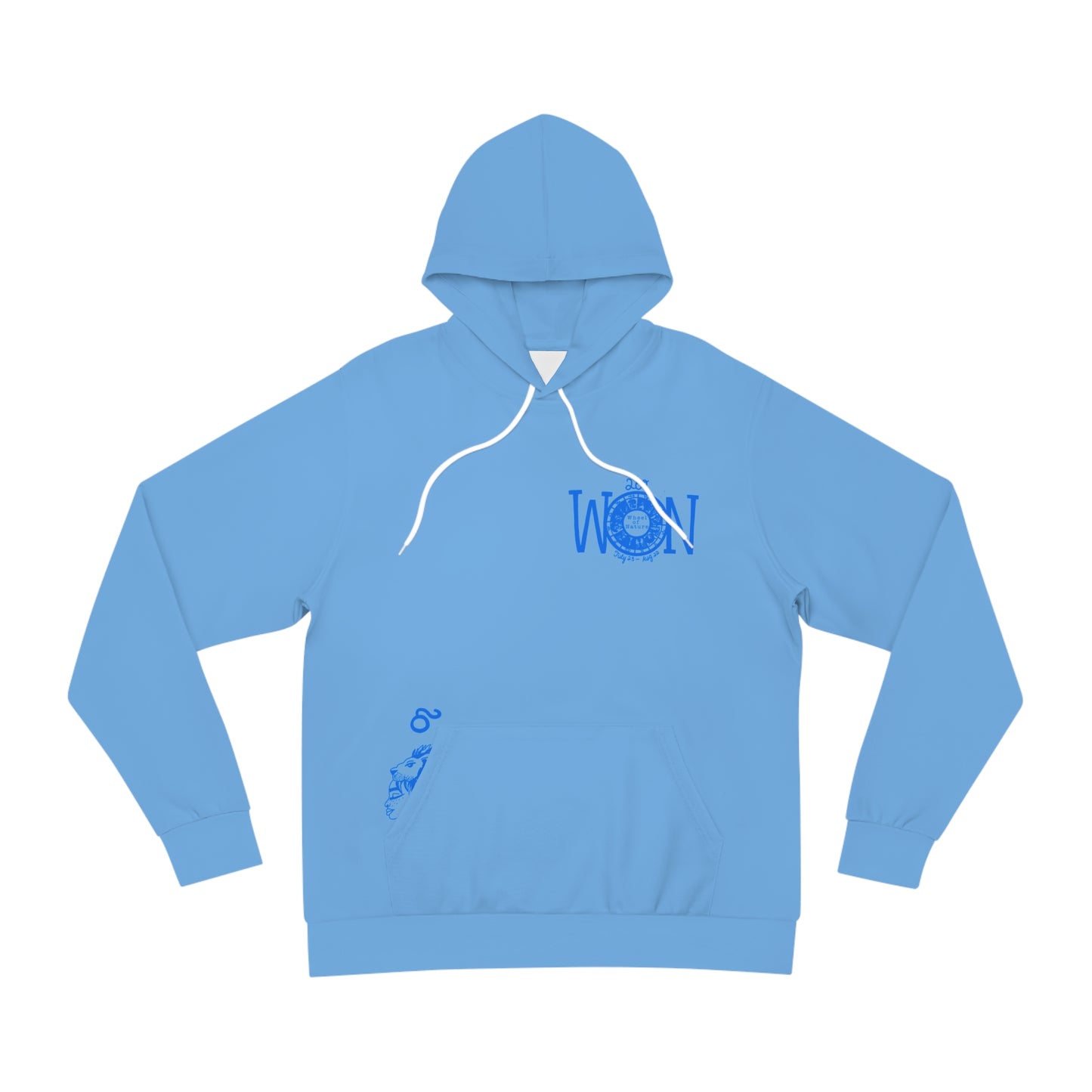 Sky Blue LEO WON HOODIE