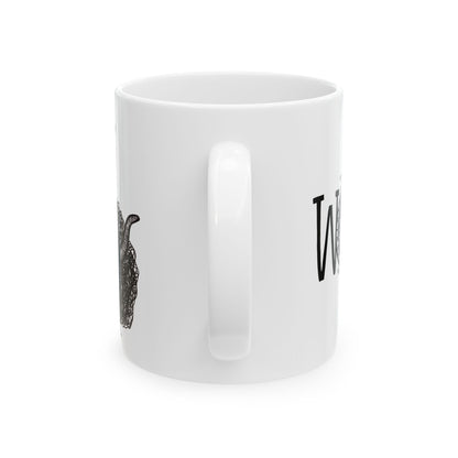 White Taurus WON Mug