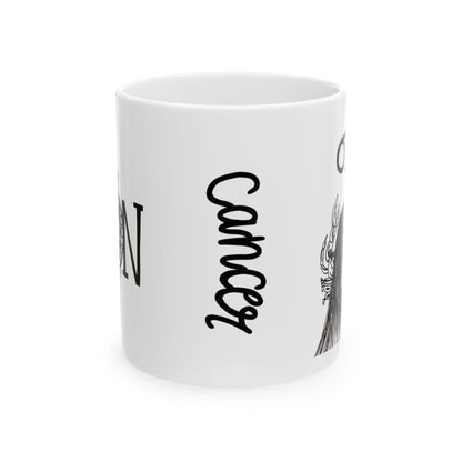 White Cancer WON Mug