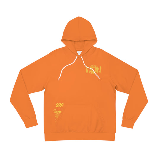 Orange AQUARIUS WON HOODIE