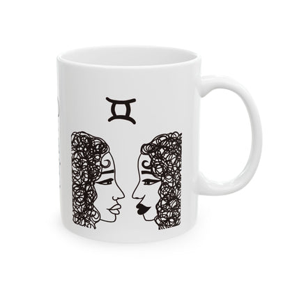 White Gemini WON Mug