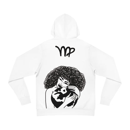 White VIRGO HOODIE
