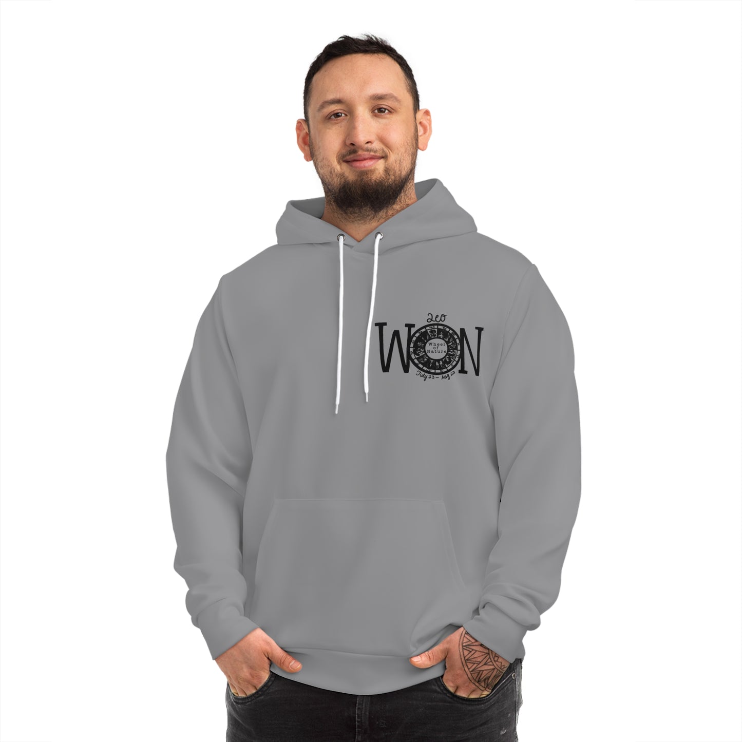 Grey LEO WON HOODIE