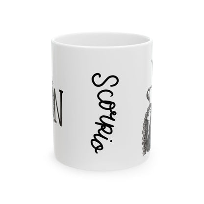 White Scorpio WON Mug