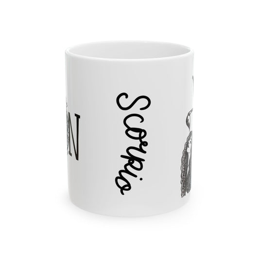 White Scorpio WON Mug