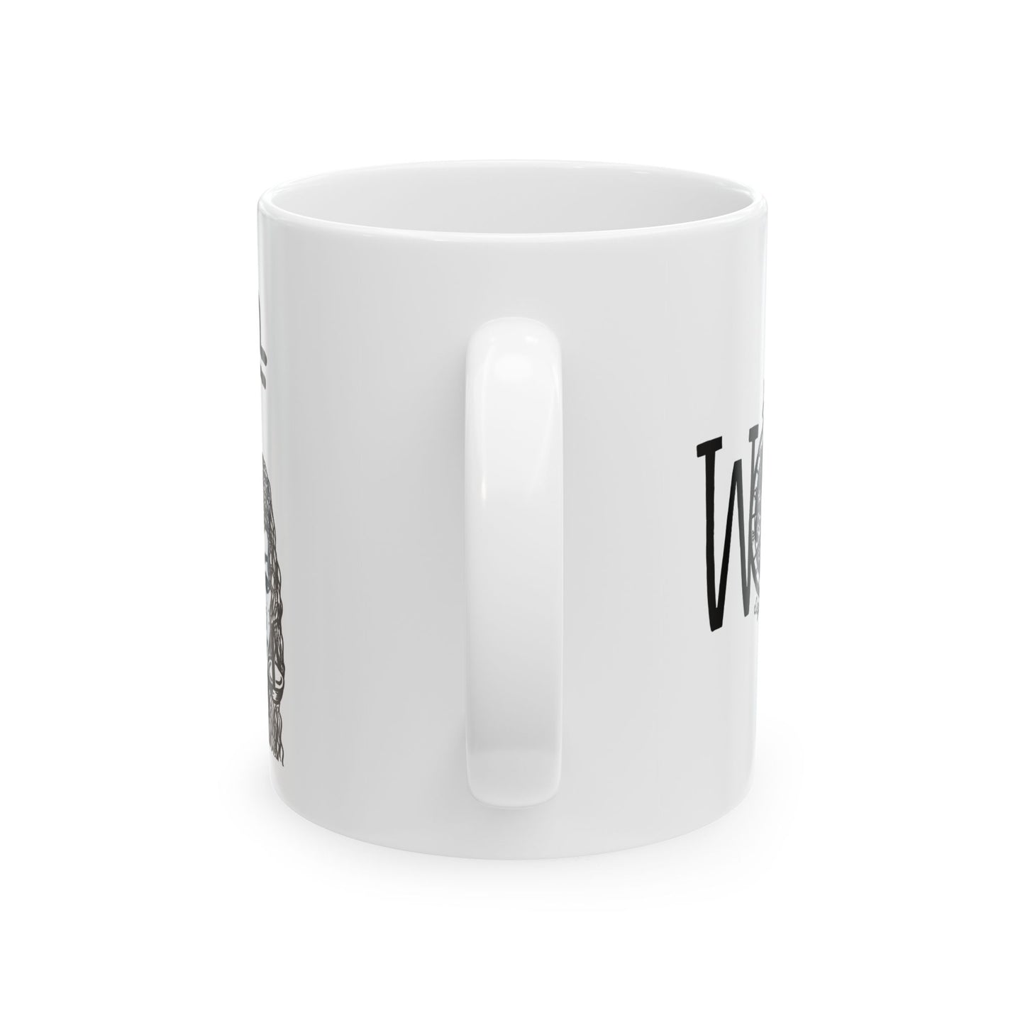White Libra WON Mug