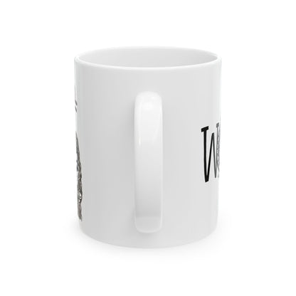 White Libra WON Mug