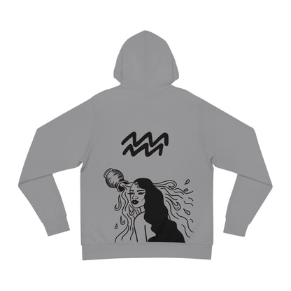 Grey AQUARIUS WON HOODIE