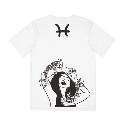 White PISCES T-SHIRT