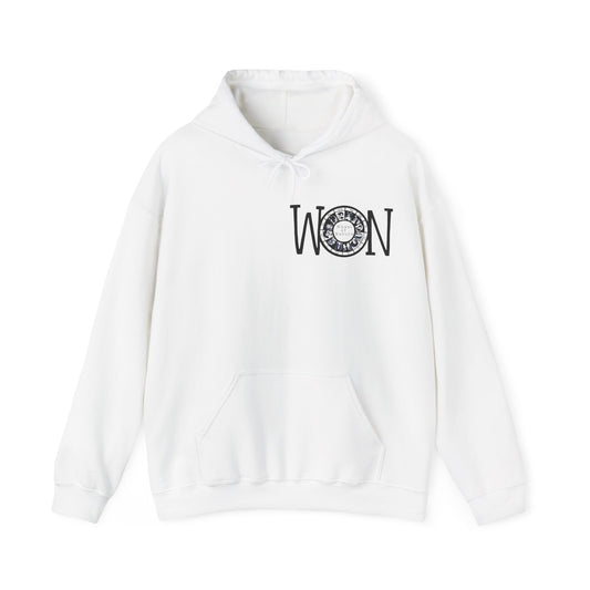 White WON HOODIE