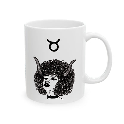 White Taurus WON Mug