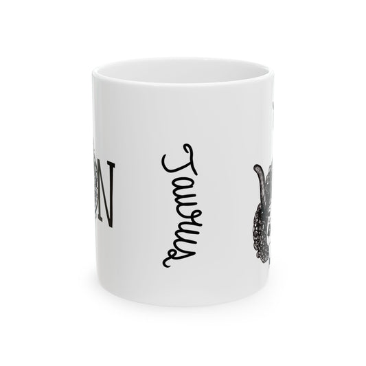 White Taurus WON Mug