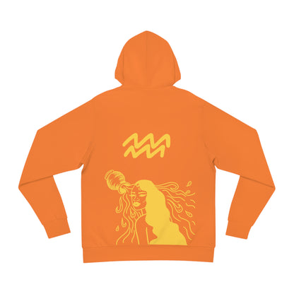Orange AQUARIUS WON HOODIE