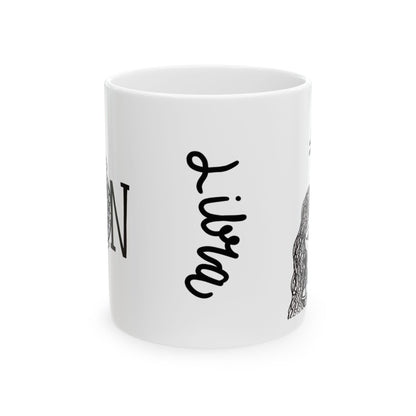 White Libra WON Mug