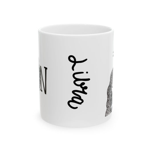 White Libra WON Mug