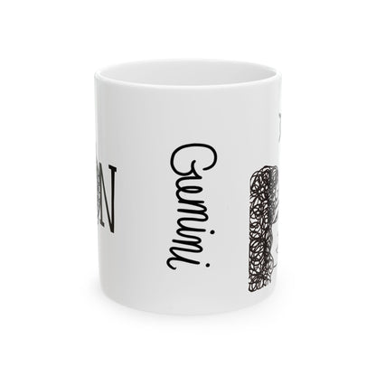 White Gemini WON Mug