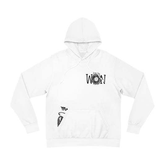 White SCORPIO WON HOODIE