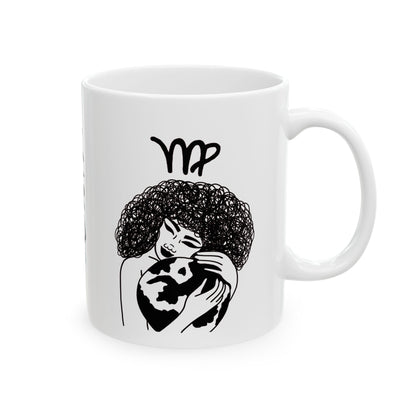 White Virgo WON Mug