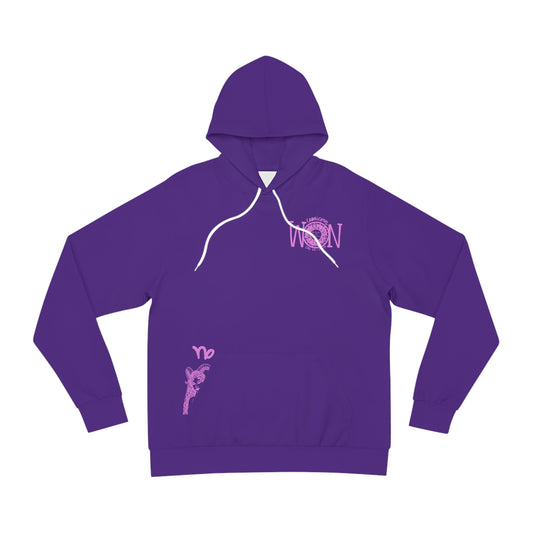 Purple CAPRICORN WON HOODIE