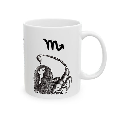 White Scorpio WON Mug