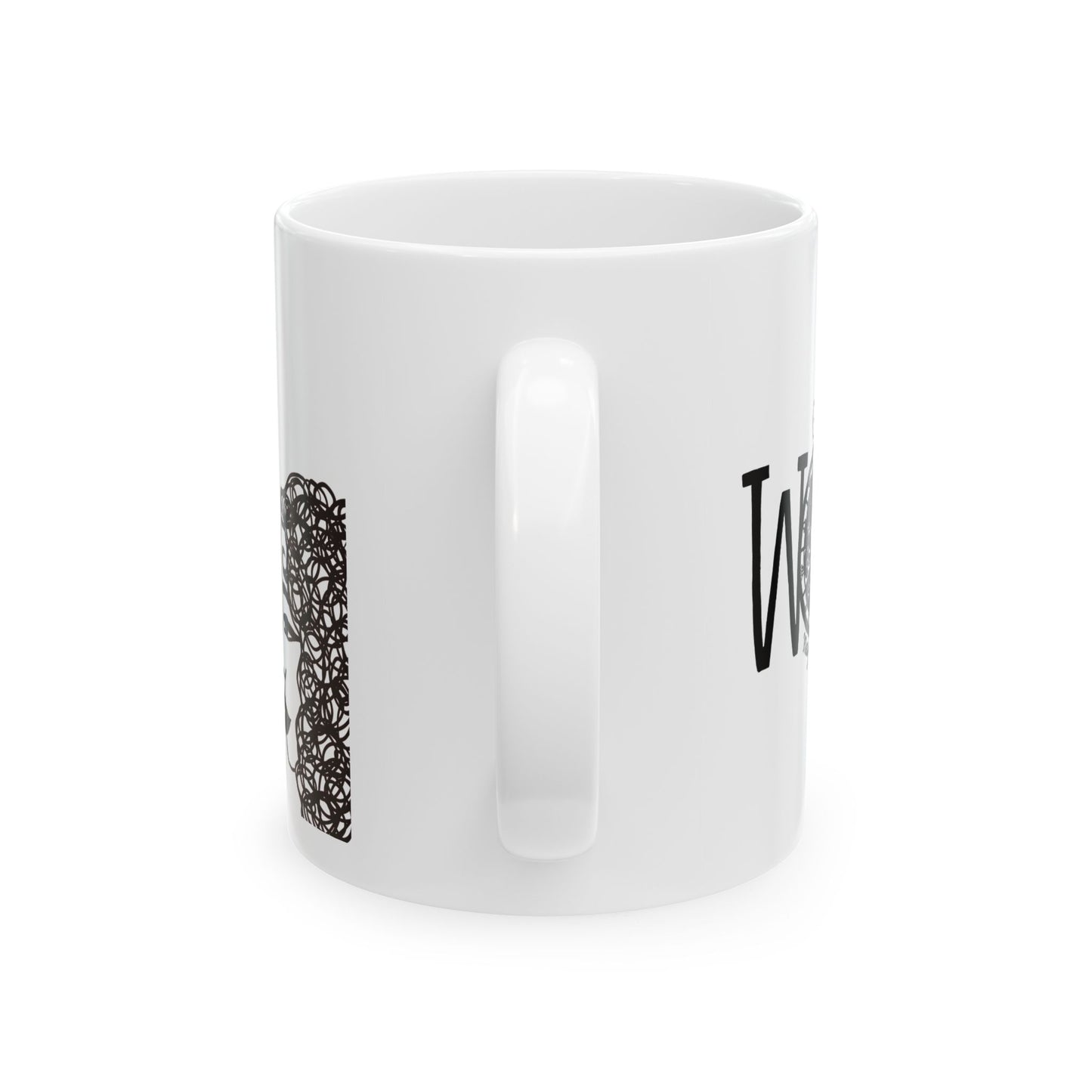 White Gemini WON Mug