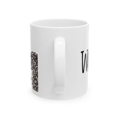 White Gemini WON Mug