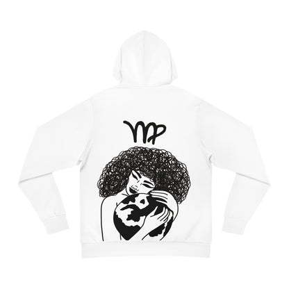 White VIRGO WON HOODIE