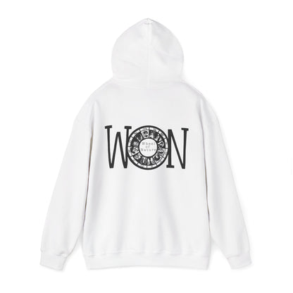 White WON HOODIE