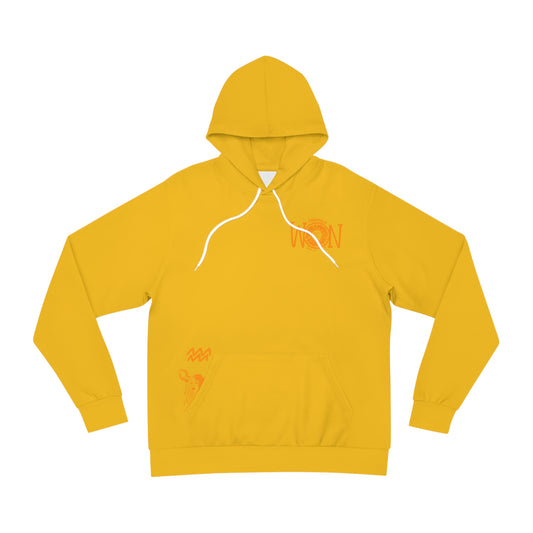 Yellow AQUARIUS WON HOODIE